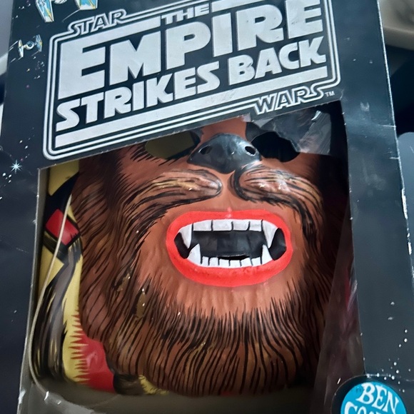 Rare Vintage NIB Star Wars The Empire Strikes Back Chewbacca Mask&Costume - Picture 1 of 4